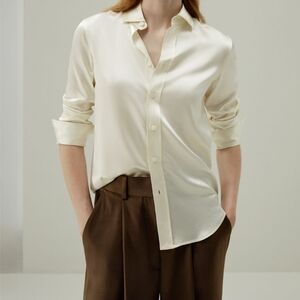 Elegant Cream Blouse